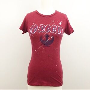 Star Wars‎ Go Rogue Tee Shirt Size XS